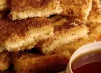 Творожный пирог с песочной крошкой