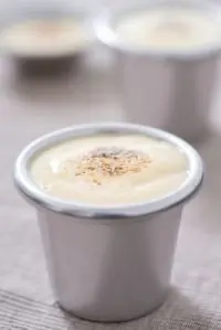 Медовый пудинг с имбирем в микроволновой печи