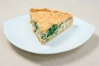 Немецкий пирог с копченым лососем