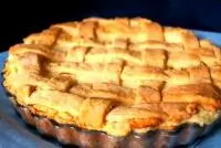 Лимонный пирог из песочного теста