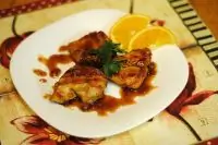 Апельсиново-медовая курица