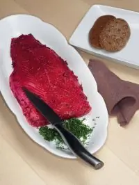 Свекольный лосось