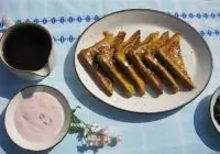 Сливочные тосты с корицей