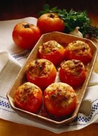 Фаршированные томаты (Tomatoes Stuffed A La Nicoise)