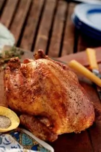 Фаршированная курица по мароккански