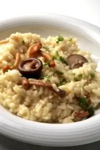 Итальянское ризотто с лесными грибами