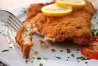 Курица в чесночной панировке