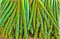 Суп-пюре из мелкой зеленой спаржи