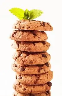 Шоколадное печенье с карамелизованным беконом