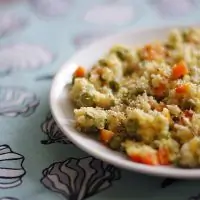 Пестрый ризотто из пшена