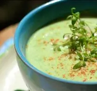 Суп с цукини и сыром