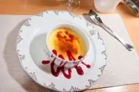 Тыквенный молочный пудинг