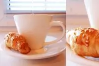 Круассаны с заварным кремом