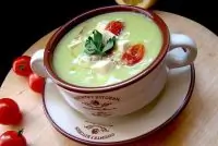 Суп-пюре из авокадо