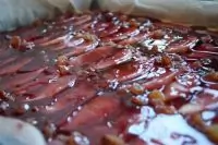 Йогуртовый торт на ореховом тесте