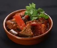 Баклажанная закуска по креольски