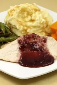 Классический клюквенный соус с портвейном