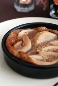 Грушево-миндальный тарт