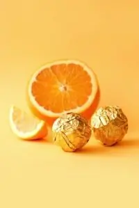 Апельсиновые конфеты с грецкими орехами