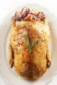 Жареная утка в сухом хересе