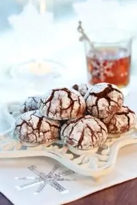 Шоколадно-имбирное печенье