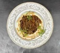 Печень по венециански c пюре