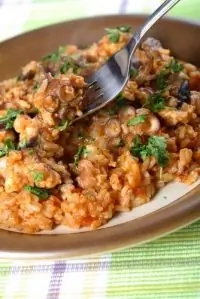 Ризотто с осьминогом (Risotto con polpo)