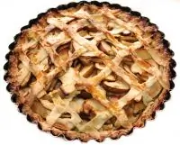 Яблочный пирог на сметане