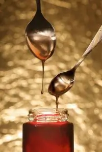 Розовый сироп