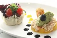 Крабовый салат с йогуртовой заправкой