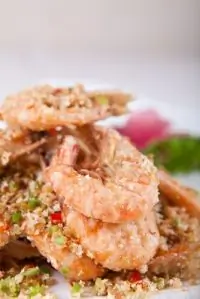 Креветки в сычуаньском перце и соли