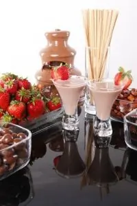 Шоколадно-клубничный смузи