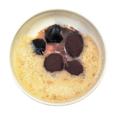 Кофейная панна-котта с желе