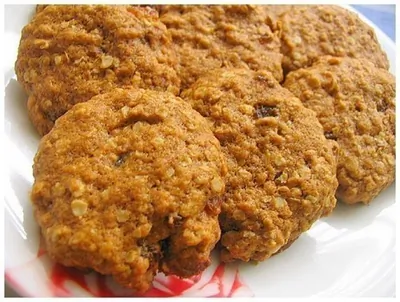 Овсяное печенье с кокосовой стружкой