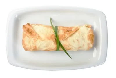 Гречневые блины с яйцами, ветчиной и грюйером