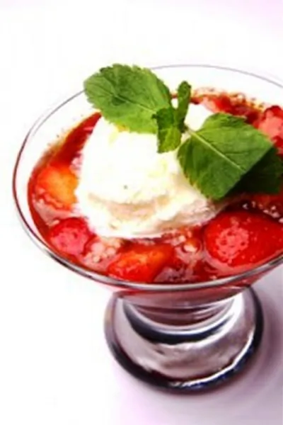 Ягодное фламбе