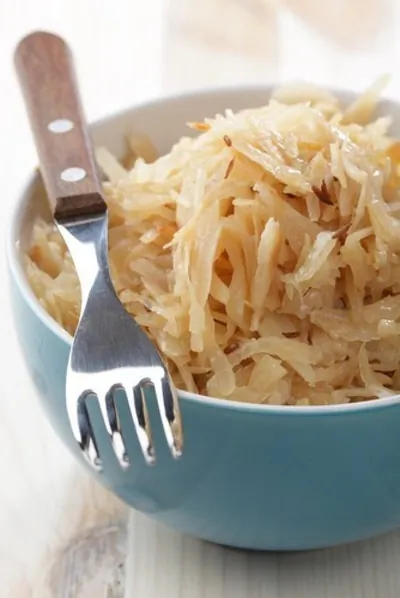 Шукрут по баварски с яблоками