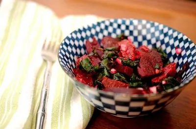 Свекольно-апельсиновый салат