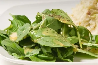 Салатная заправка с медом и тахини