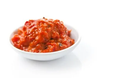 Дип из жареных перцев с имбирем