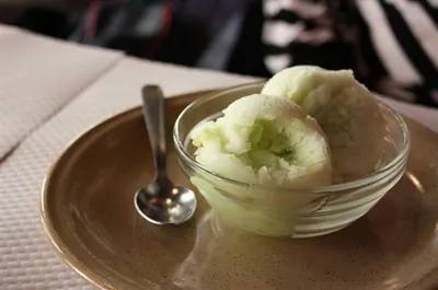 Лимонно-мятный шербет