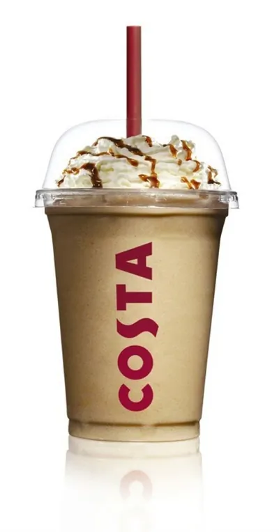 Кофейный кулер на молоке и мороженом