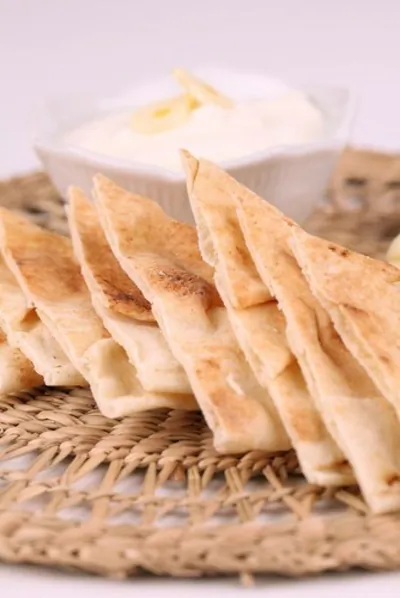 Хрустящие чипсы из питы