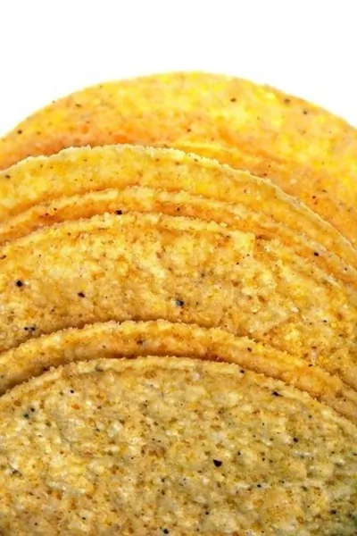 Вафли из пармезана с черным перцем