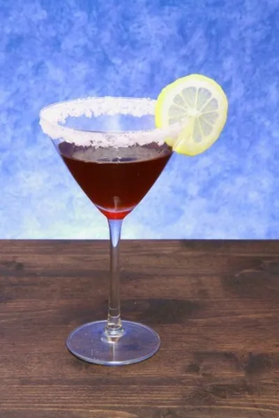 Чернично-лаймовая маргарита