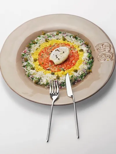 Тартар из лосося