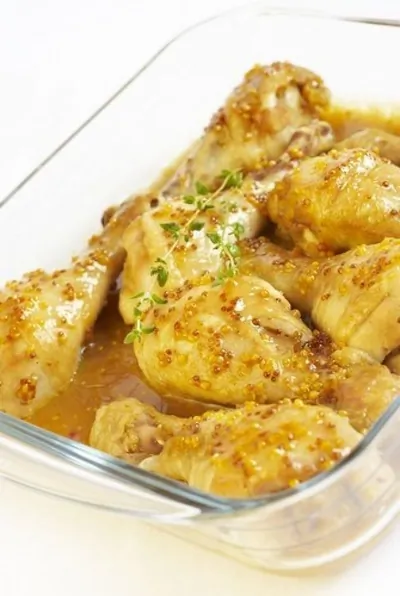 Медово-горчичный соус для курицы на гриле