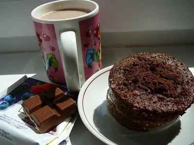 Быстрый кекс в кружке