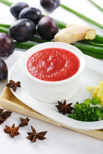 Сливовый соус к мясу на гриле