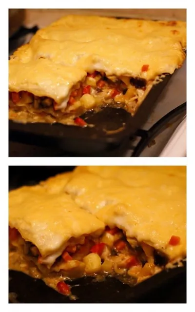 Овощная лазанья
